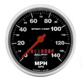 AutoMeter Gauge Speedometer 5in. 140MPH GSP Sport-Comp thumbnail 8