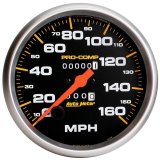 AutoMeter Gauge Speedometer 5in. 160MPH Mechanical Pro-Comp thumbnail 2
