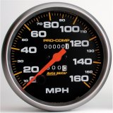 AutoMeter Gauge Speedometer 5in. 160MPH Mechanical Pro-Comp thumbnail 3