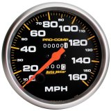 AutoMeter Gauge Speedometer 5in. 160MPH Mechanical Pro-Comp thumbnail 5