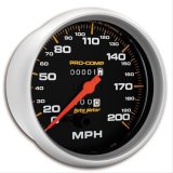 AutoMeter Gauge Speedometer 5in. 200MPH Mechanical Pro-Comp thumbnail 1