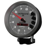 AutoMeter Gauge Tach 5in. 9K RPM Pedestal Datalogging Ultimate Dl Playback Silver thumbnail 8