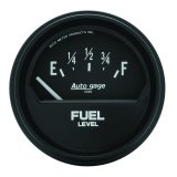 AutoMeter Gauge Fuel Level 2-5/8in. 73 Ohm(e) to 10 Ohm(f) Elec Black Autogage thumbnail 4