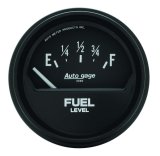 AutoMeter Gauge Fuel Level 2-5/8in. 73 Ohm(e) to 10 Ohm(f) Elec Black Autogage thumbnail 8