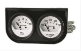 AutoMeter Gauge Console Oilp/Wtmp 2in. 100PSI/280 Deg. F Wht Dial Blk Bzl Autogage thumbnail 1