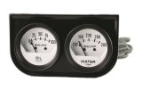 AutoMeter Gauge Console Oilp/Wtmp 2in. 100PSI/280 Deg. F Wht Dial Blk Bzl Autogage thumbnail 8