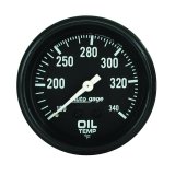 AutoMeter Gauge Oil Temperature 2-5/8in. 100-340 Deg. F Mechanical Black Autogage thumbnail 2