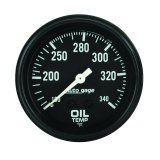 AutoMeter Gauge Oil Temperature 2-5/8in. 100-340 Deg. F Mechanical Black Autogage thumbnail 4