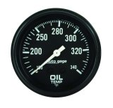 AutoMeter Gauge Oil Temperature 2-5/8in. 100-340 Deg. F Mechanical Black Autogage thumbnail 8