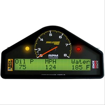 AutoMeter Street Dash Display 8K RPM/MPH/Oilp/Oilt/Wtmp/Volt Pro-Comp thumbnail 1