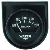 AutoMeter Gauge Console Water Temp 2in. 280 Deg. F Mech Short Sweep Black Autogage thumbnail 3
