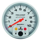 Autometer Ultra-Lite 5 inch 10K RPM In Dash Tach w/ mem thumbnail 4