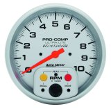Autometer Ultra-Lite 5 inch 10K RPM In Dash Tach w/ mem thumbnail 8