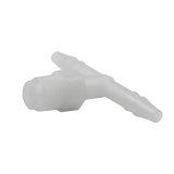 Autometer Fitting Tee 1/4in Hose to 1/8in NPT Male - Nylon thumbnail 1