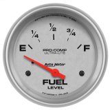 Autometer Ultra-Lite 52mm Electronic Fuel Level Gauge thumbnail 3