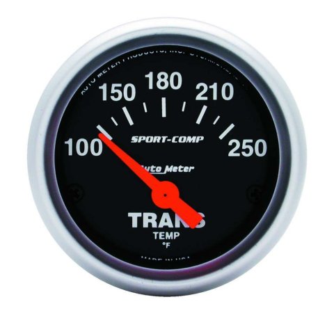 Autometer Sport Comp 100-250 F Trans Temp Gauge thumbnail 8
