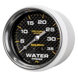 Autometer Marine Carbon Fiber Mechanical 2-5/8in 0-35PSI Water Pressure Gage thumbnail 7