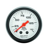 Autometer Phantom 52mm 150 PSI Mechanical Oil Pressure Gauge thumbnail 2