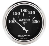 Autometer 2 1/16in 250 Degree F Old Tyme Electric Water Temp Gauge thumbnail 8