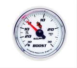 Autometer C2 52mm 30 PSI Mechanical Boost and Vacuum Gauge thumbnail 1