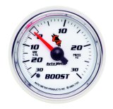 Autometer C2 52mm 30 PSI Mechanical Boost and Vacuum Gauge thumbnail 5
