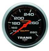 Autometer Liquid Filled Mechanical 66.7mm 140-280 deg F Temperature Gauge Includes 8 ft Tubing thumbnail 8