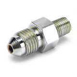 Autometer Fitting Adapter -4AN Male to 1/16in NPT Male for Ford Fuel Rail thumbnail 1