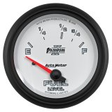 Autometer Phantom II 2-5/8in / 73 Ohms Empty - 10 Ohms Full Electrical Fuel Level Gauge thumbnail 8
