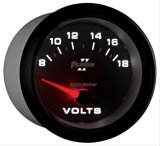 Autometer Phantom II 2-5/8in 18V Electric Voltmeter Gauge thumbnail 4