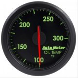 Autometer Airdrive 2-1/6in Oil Temp Gauge 100-300 Degrees F - Black thumbnail 4