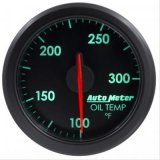 Autometer Airdrive 2-1/6in Oil Temp Gauge 100-300 Degrees F - Black thumbnail 5