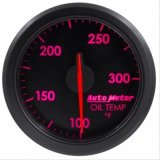 Autometer Airdrive 2-1/6in Oil Temp Gauge 100-300 Degrees F - Black thumbnail 6