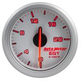 Autometer Airdrive 2-1/16in EGT Gauge 0-2000 Degrees F - Silver thumbnail 2