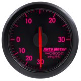 Autometer Airdrive 2-1/6in Boost/Vac Gauge 30in HG/30 PSI - Black thumbnail 7