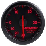 Autometer Airdrive 2-1/6in Boost/Vac Gauge 30in HG/30 PSI - Black thumbnail 9