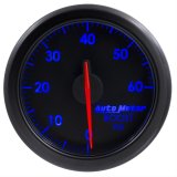 Autometer Airdrive 2-1/6in Boost Gauge 0-60 PSI - Black thumbnail 6