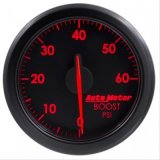 Autometer Airdrive 2-1/6in Boost Gauge 0-60 PSI - Black thumbnail 8
