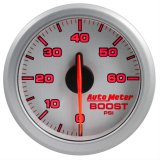 Autometer Airdrive 2-1/6in Boost Gauge 0-60 PSI - Silver thumbnail 1