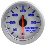 Autometer Airdrive 2-1/6in Boost Gauge 0-60 PSI - Silver thumbnail 3