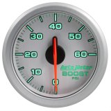 Autometer Airdrive 2-1/6in Boost Gauge 0-60 PSI - Silver thumbnail 5