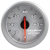 Autometer Airdrive 2-1/6in Boost Gauge 0-60 PSI - Silver thumbnail 7