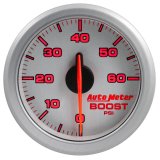 Autometer Airdrive 2-1/6in Boost Gauge 0-60 PSI - Silver thumbnail 9