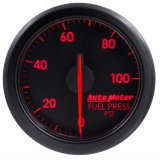 Autometer Airdrive 2-1/6in Fuel Pressure Gauge 0-100 PSI - Black thumbnail 6
