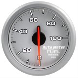 Autometer Airdrive 2-1/6in Fuel Pressure Gauge 0-100 PSI - Silver thumbnail 1