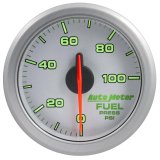 Autometer Airdrive 2-1/6in Fuel Pressure Gauge 0-100 PSI - Silver thumbnail 9