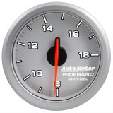 Autometer Airdrive 2-1/6in Wideband Air / Fuel Gauge 10:1-17:1 ARF Range - Silver thumbnail 7