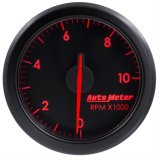 Autometer Airdrive 2-1/6in Tachometer Gauge 0-10K RMP - Black thumbnail 4
