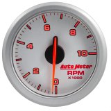 Autometer Airdrive 2-1/6in Tachometer Gauge 0-10K RMP - Silver thumbnail 4
