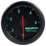 Autometer Airdrive 2-1/6in Tachometer Gauge 0-5K RPM - Black thumbnail 4