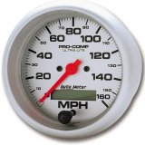 Autometer Ultra-Lite 87.5mm Electronic Programmable 160 MPH Speedometer thumbnail 3
